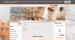 Desktop Screenshot of pivnakozmetika.sk